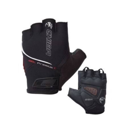 RĘKAWICZKI CHIBA GEL PREMIUM XL CZARNE